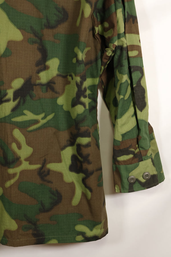 1968 Contract Deadstock M-S ERDL Green Leaf Camouflage Jungle Fatigue Jacket
