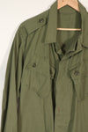 Real 1st Model Jungle Fatigue Jacket, repaired, Big size, used.