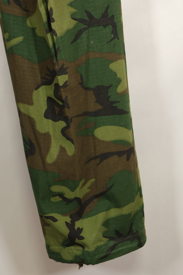 1968 Contract Ripstop ERDL Camouflage Jungle Fatigue Pants M-R Good Condition Used