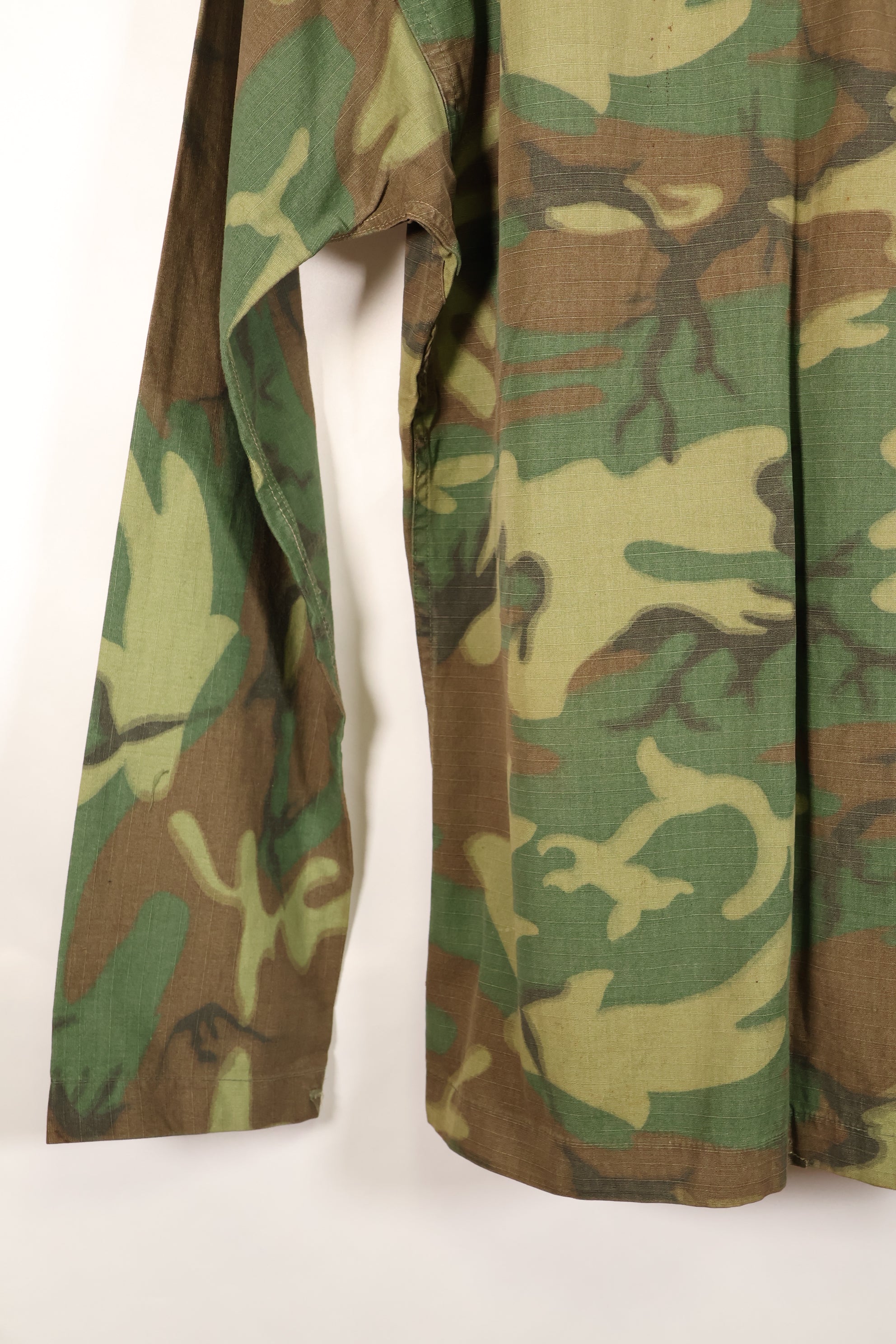 Late 1960s, South Vietnamese Army, BDQ, M59, ERDL, ripstop fabric, shirt, used