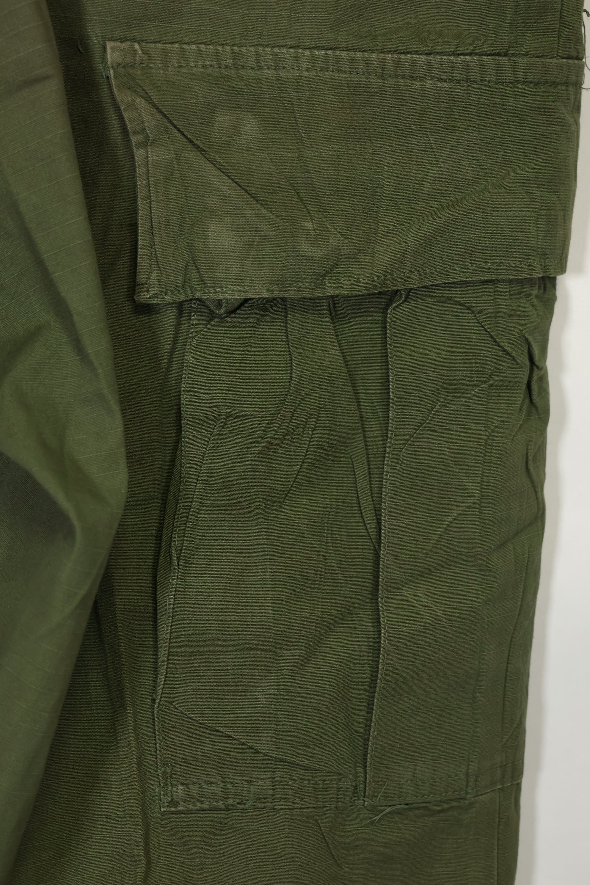 1968 Contract 4th Model Ripstop Jungle Fatigue Pants M-L Used