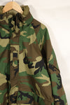 1997 Contract M-R U.S. Army Woodland Camouflage ECWCS Gen1 Gore-Tex Hoodie, Used