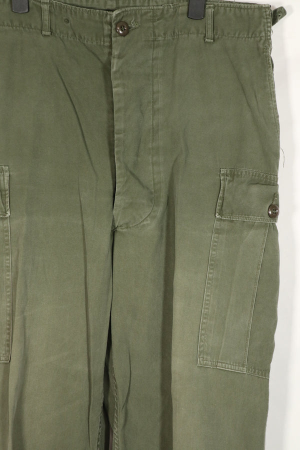 Real 1964 1ST MODEL Jungle Fatigue M-R Pants Used A