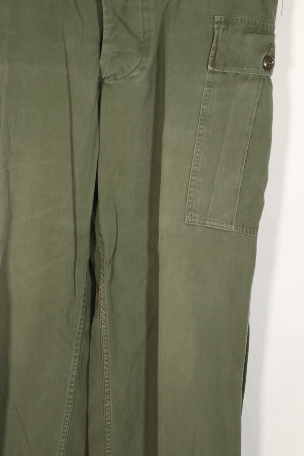 Real 1964 1ST MODEL Jungle Fatigue M-R Pants Used A