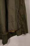Early 1950s MEDIUM M51 Field Parka with coyote hood, used.