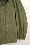 1960 Contract S-S U.S. Army M51 Field Jacket, stained, used.