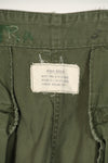 Real 1964 1ST MODEL Jungle Fatigue M-R Pants Used A