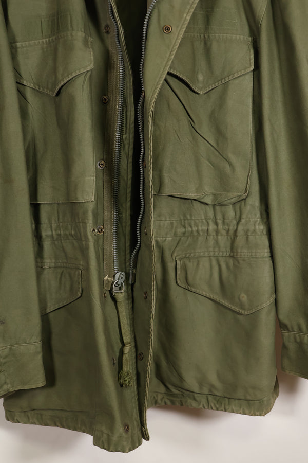 1960 Contract S-S U.S. Army M51 Field Jacket, stained, used.