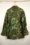 1969 Contract L-S Ripstop ERDL Camo Jungle Fatigue Jacket (Used)