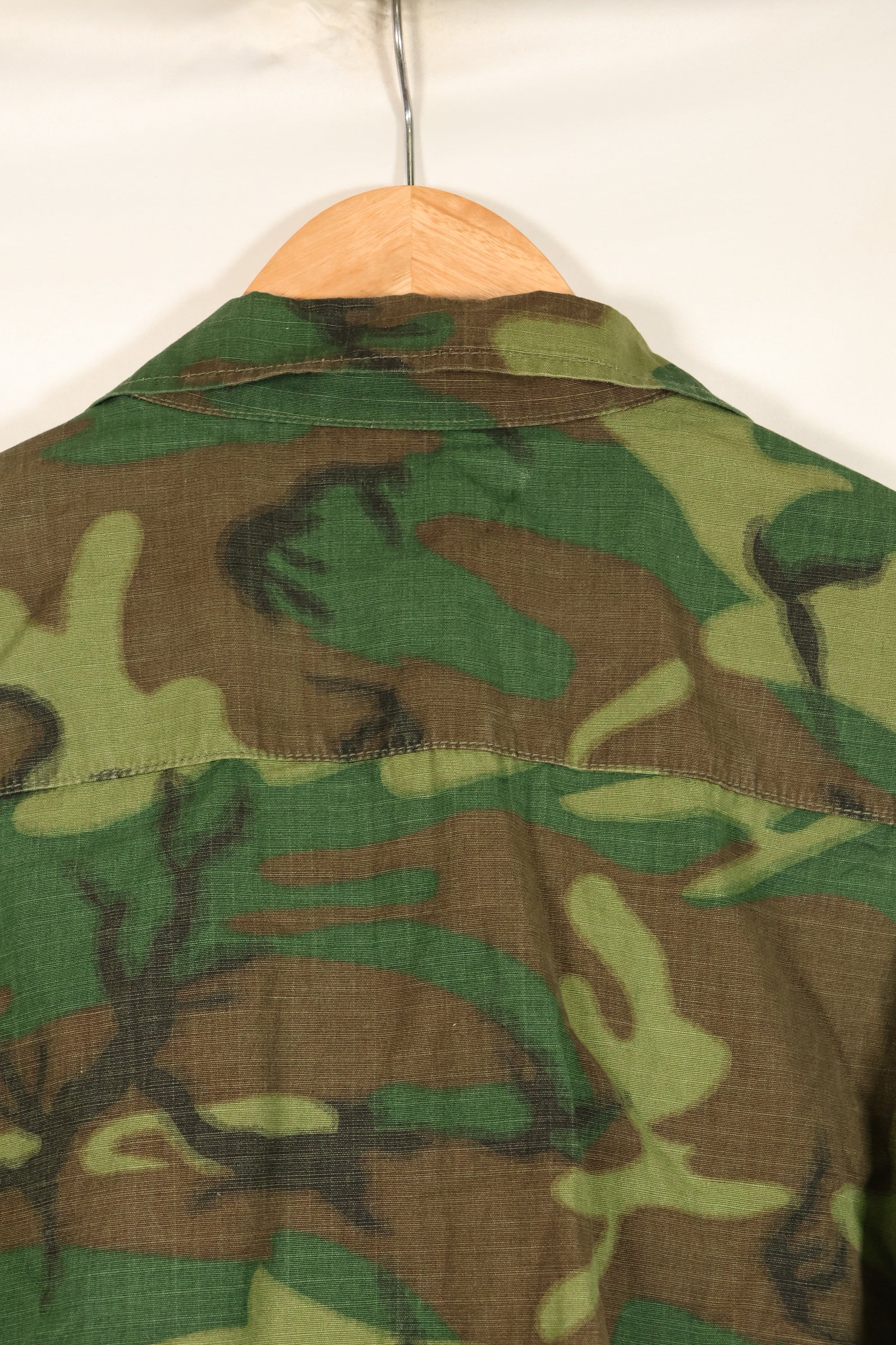1969 Contract L-S Ripstop ERDL Camo Jungle Fatigue Jacket (Used)