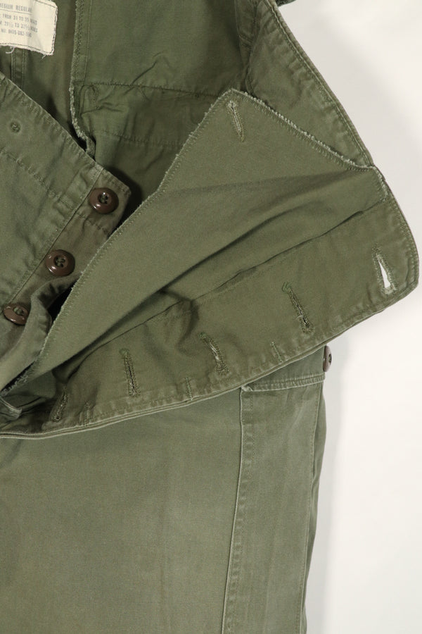 Real 1964 1ST MODEL Jungle Fatigue M-R Pants Used A