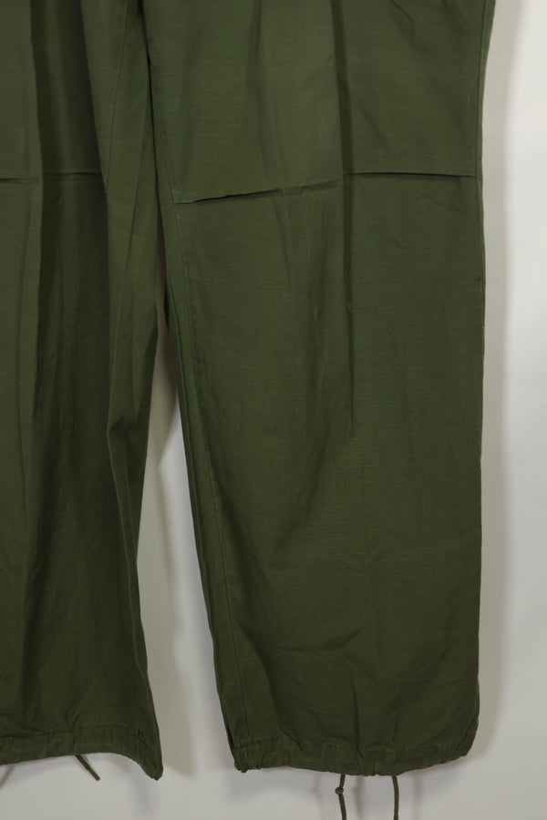 1967 Contract 4th Model Ripstop Jungle Fatigue Pants L-L Used