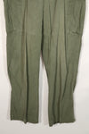 Real 1964 1ST MODEL Jungle Fatigue M-R Pants Used B