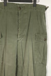 Real 1964 1ST MODEL Jungle Fatigue M-R Pants Used B