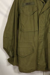 Circa 1967-71 S-R 2nd Model M65 Field Jacket Silver Zipper Used