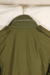 Circa 1967-71 S-R 2nd Model M65 Field Jacket Silver Zipper Used