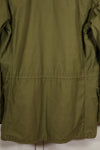 Circa 1967-71 S-R 2nd Model M65 Field Jacket Silver Zipper Used