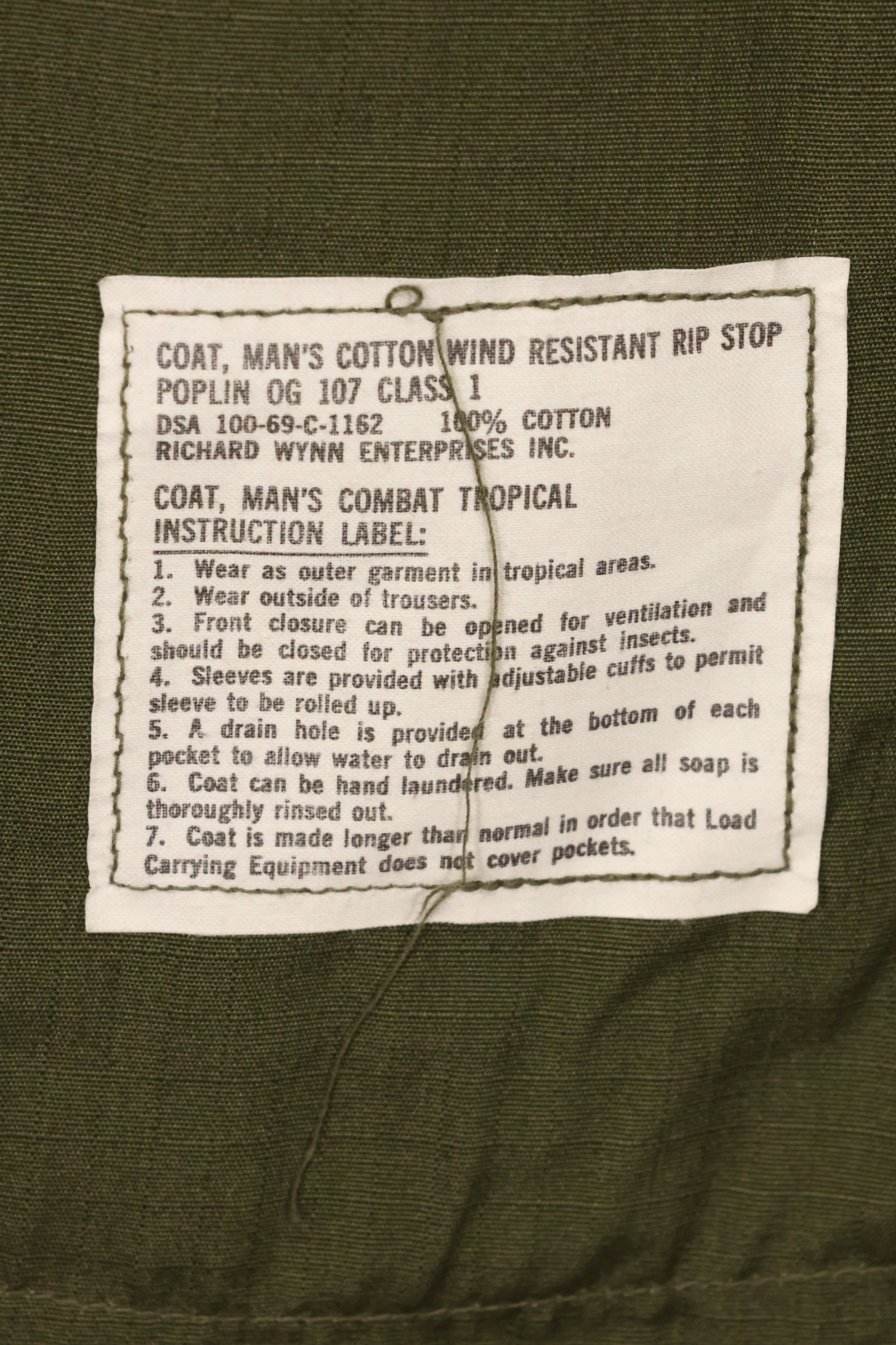 Real L-L Deadstock 1969 4th Model Jungle Fatigue Jacket R