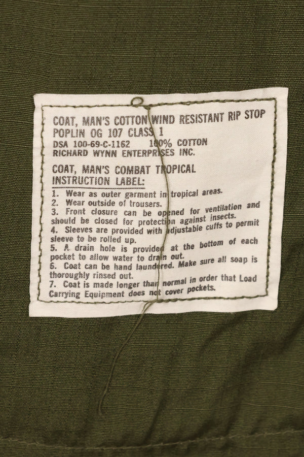 Real L-L Deadstock 1969 4th Model Jungle Fatigue Jacket R
