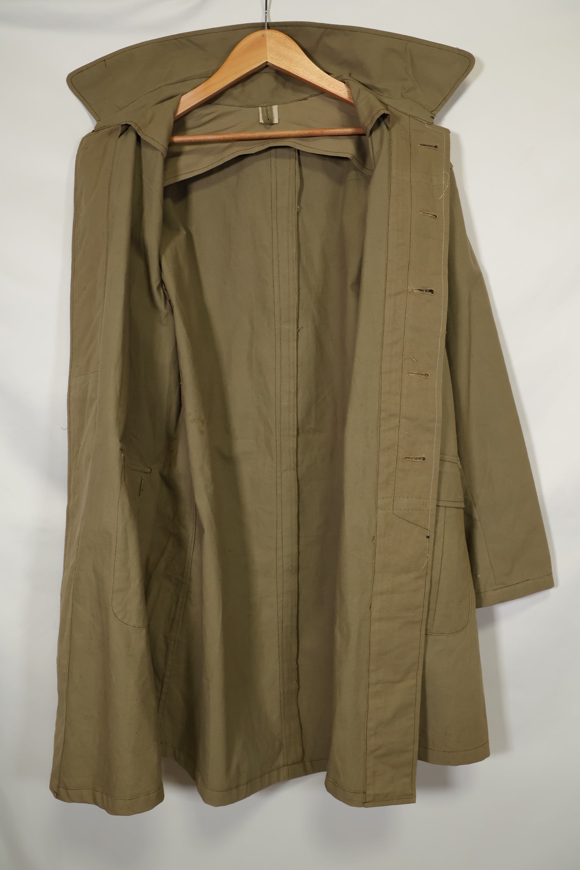 1940s Private Procurement Japanese Army Officer's Cotton Coat