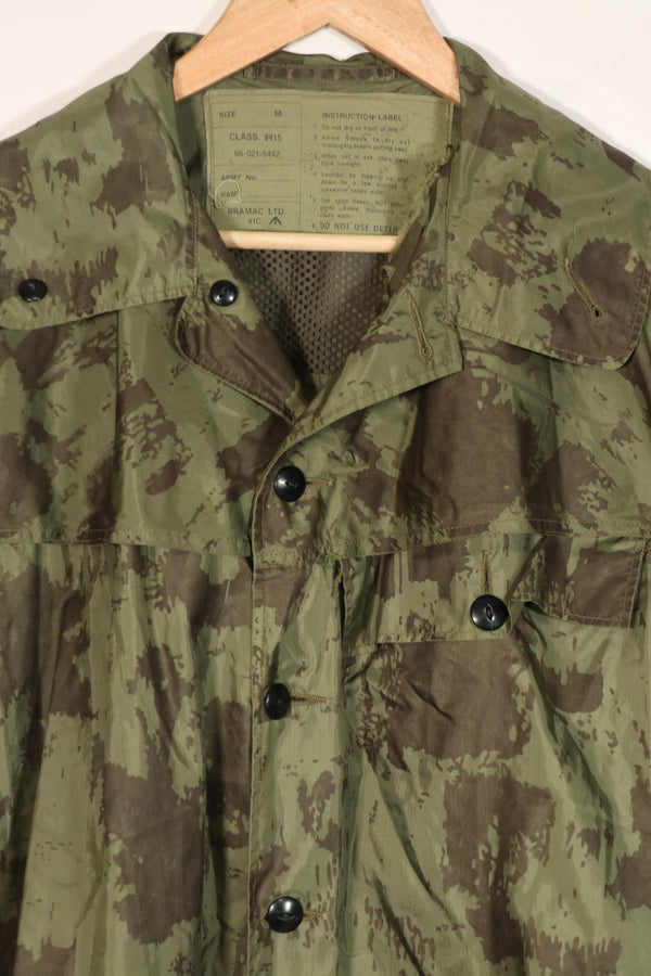 Real 1967 Australian Army raincoat, used, faded, used, B