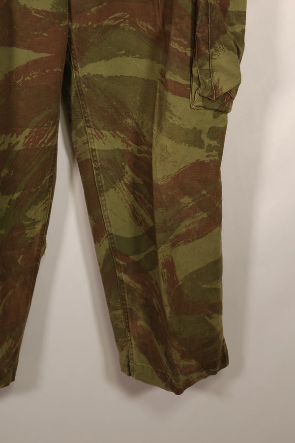 Real French Army Indochina War Lizard Camouflage TAP 47/53 Airborne Pants Used