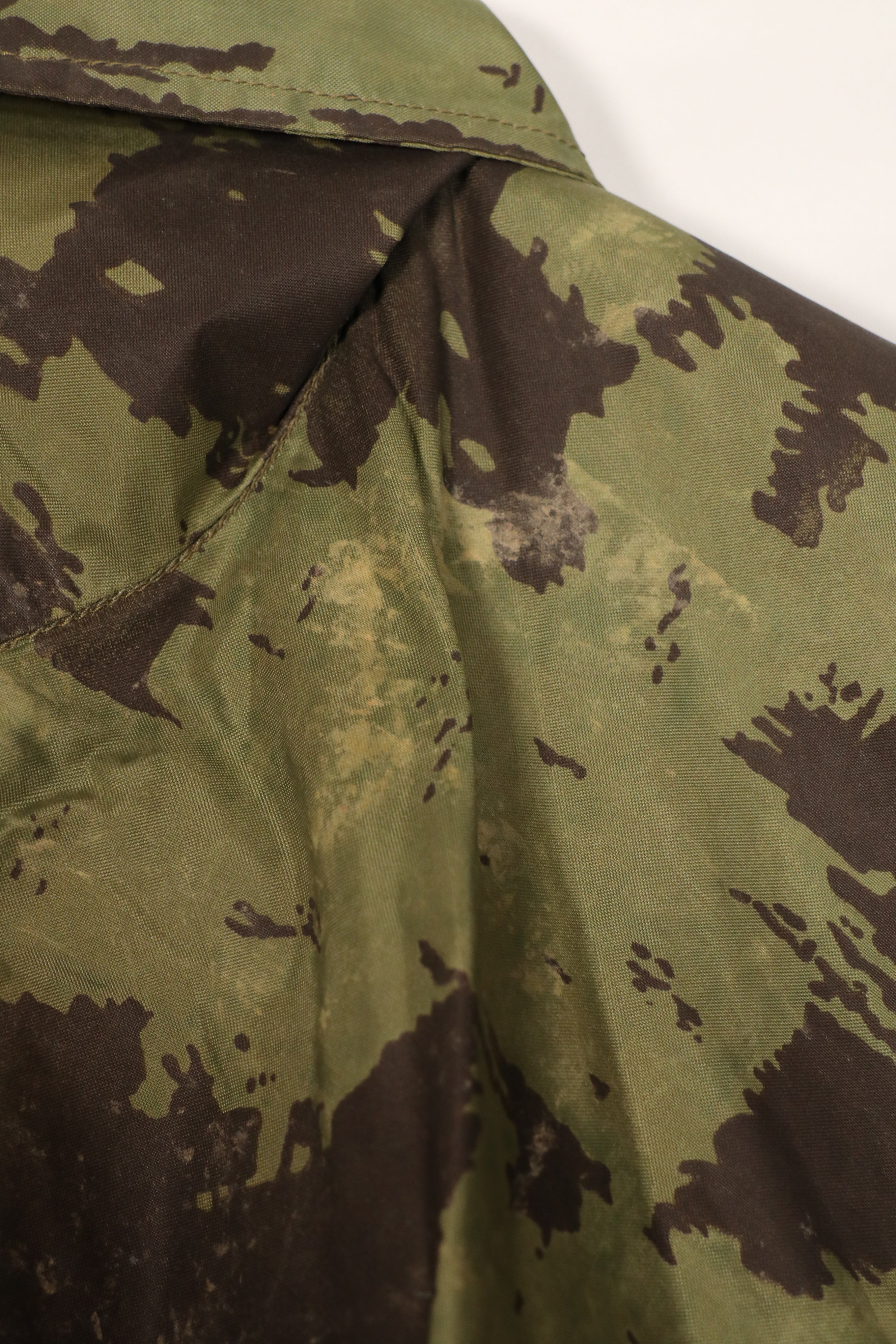 Real 1966 Australian Army raincoat, used, faded, used.