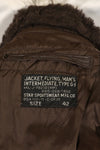 1971 Contract US Navy G-1 Flight Jacket size 42 in good condition.
