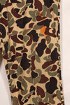 Early to mid 1960s CIDG Beogum camo, utility cut, large size, faded, used.