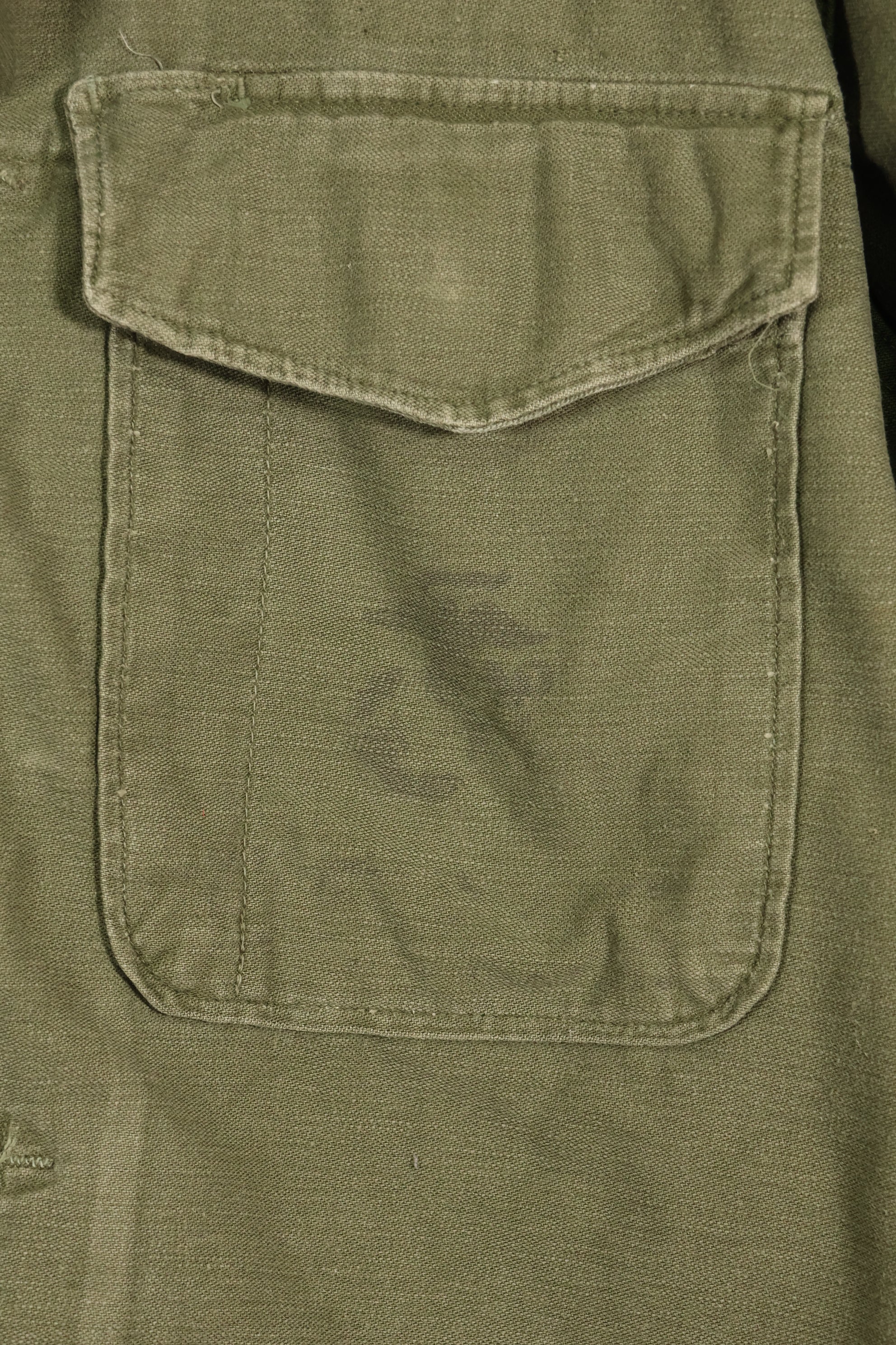 1950s, Estimated Size: MEDIUM, U.S. Marine Corps (USMC), P-56, Cotton Utility Jacket, Used