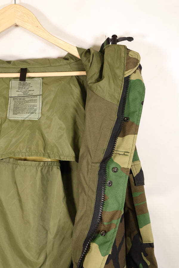 1996年契約 U.S. ARMY ECWCS Gen1 ウッドランドカモ ゴアテックスパーカー LARGE-REGULAR 中古品