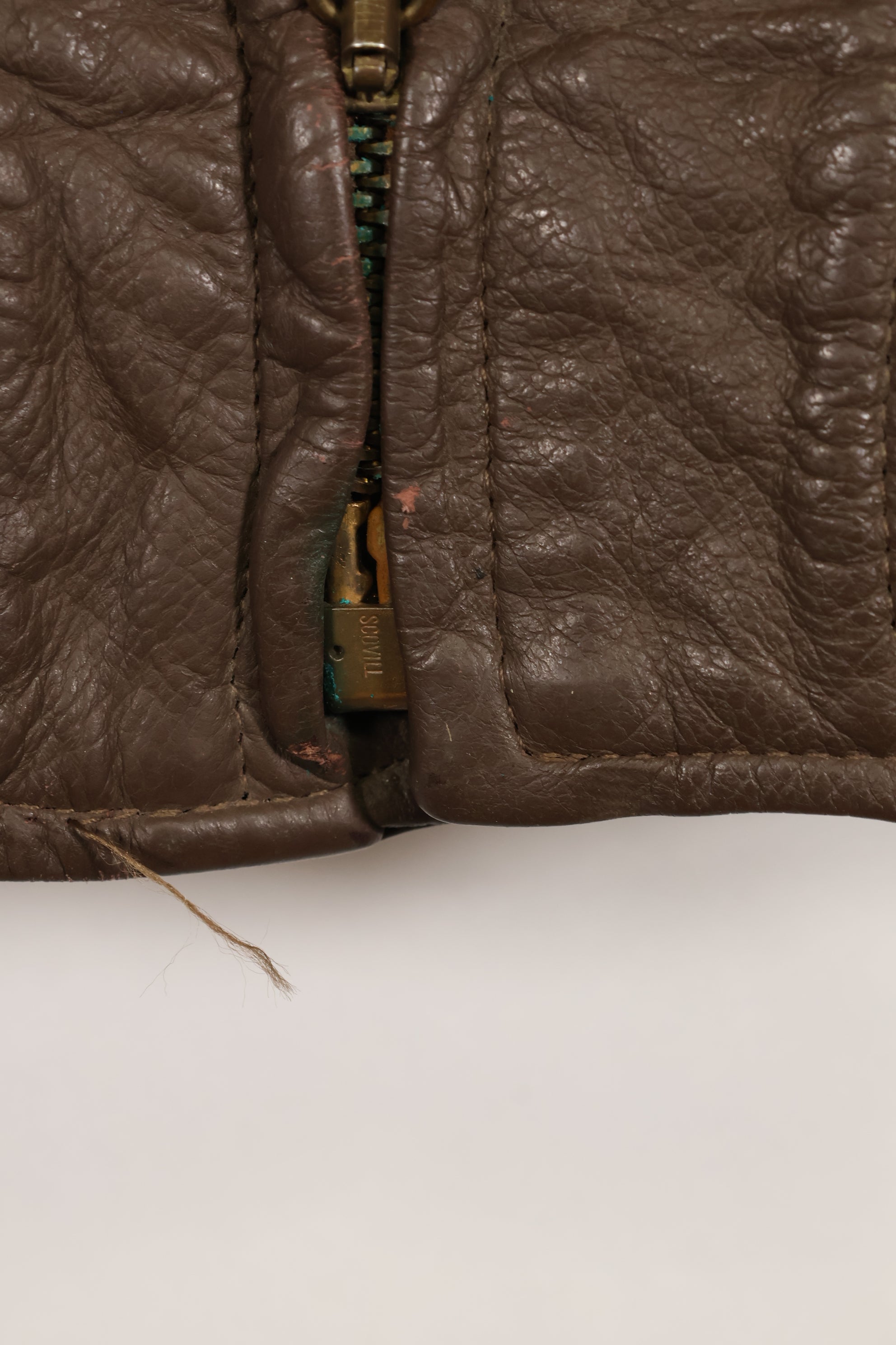 1977 Contract US Navy G-1 Flight Jacket with patches, size 40, good condition.