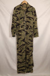 1960s 40L Okinawa Tiger Pattern Tiger Stripe Flight Suit Used