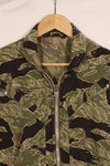 1960s 40L Okinawa Tiger Pattern Tiger Stripe Flight Suit Used