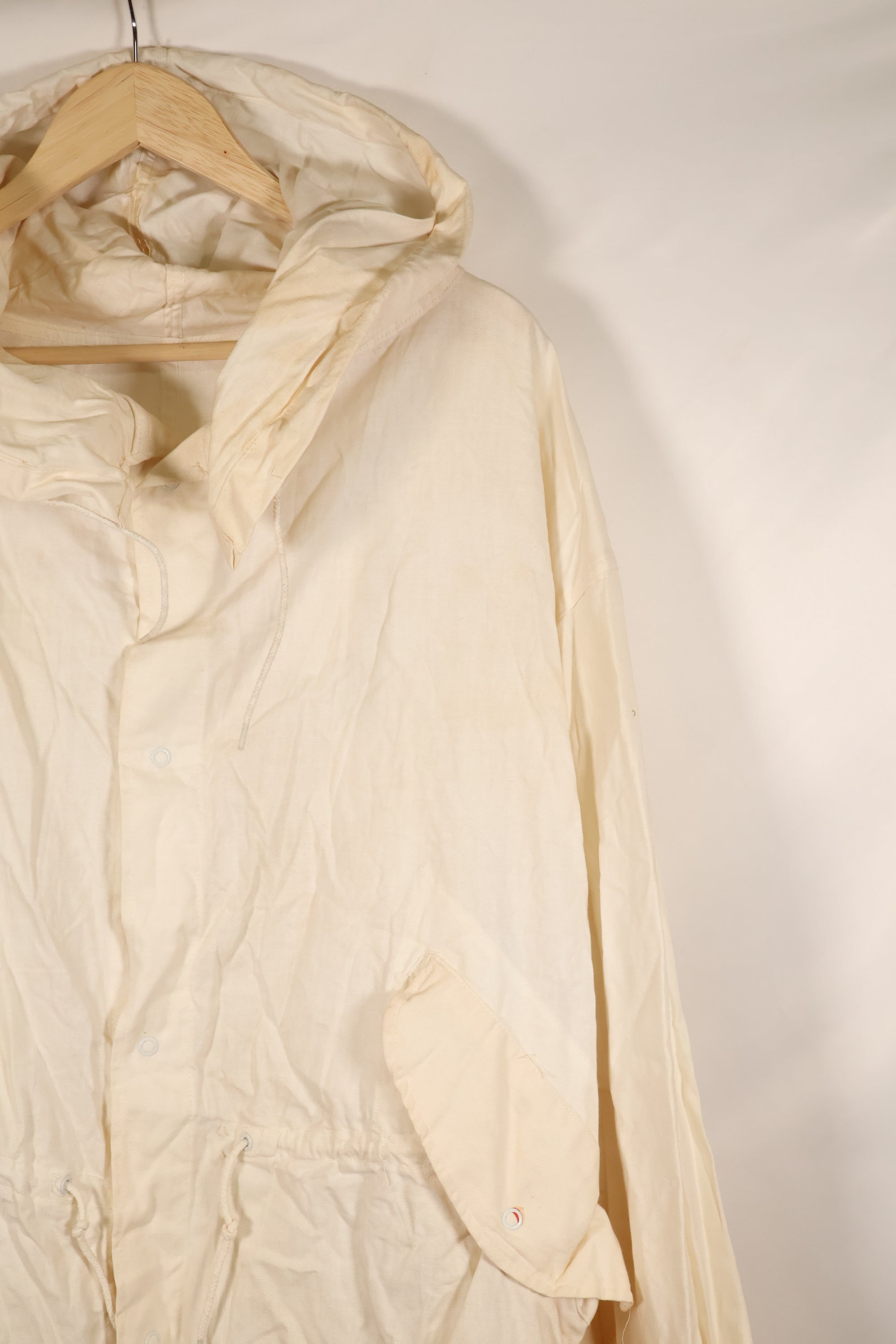 1953 Contract, SMALL, M-1950, Snow Parka, Virtually Unused, Snow Camo　