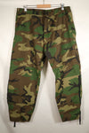 1987年契約 U.S. ARMY ECWCS Gen1  最初期　ウッドランド迷彩  オーバーパンツ　 LARGE-REGULAR 中古品