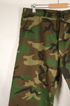1987年契約 U.S. ARMY ECWCS Gen1  最初期　ウッドランド迷彩  オーバーパンツ　 LARGE-REGULAR 中古品