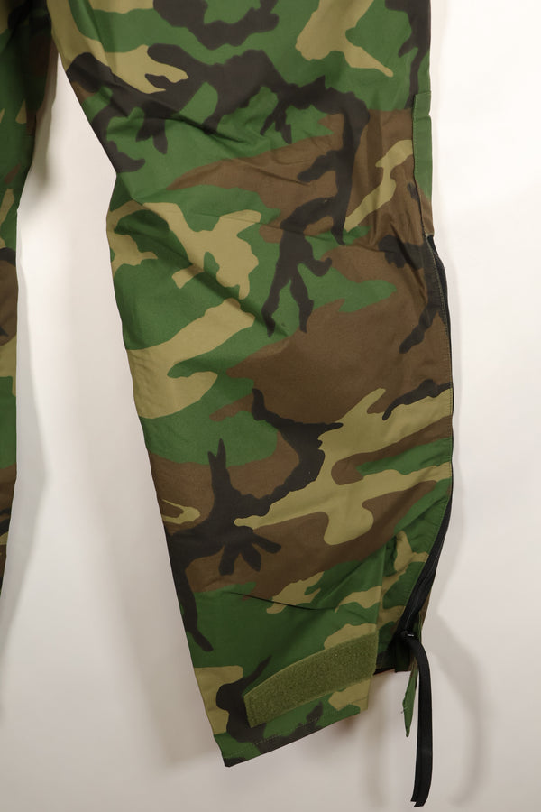 1987年契約 U.S. ARMY ECWCS Gen1  最初期　ウッドランド迷彩  オーバーパンツ　 LARGE-REGULAR 中古品