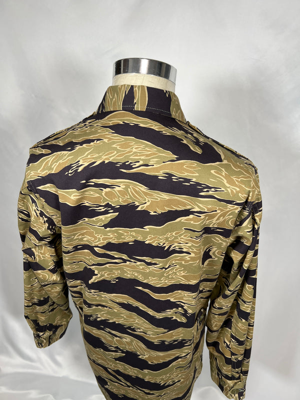 [Delivery in early March 2024]  MILITARIA 1911 Gold Tiger Stripe 2nd Model Jungle Fatigue Jacket MADE IN JAPAN