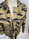 30% OFF [Delivery in early March 2024]  MILITARIA 1911 Gold Tiger Stripe 2nd Model Jungle Fatigue Jacket MADE IN JAPAN