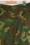 1969 Contract L-S Ripstop Fabric ERDL Camo Green Leaf Jungle Fatigue Pants (Used)