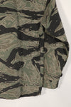 Real Silver Tiger Stripe Tiger Stripe shirt, used, faded, A-M.