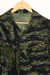 Estimated 1970s Silver Tiger Tiger Stripe Jacket Thai Tiger Used