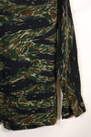 Estimated 1970s Silver Tiger Tiger Stripe Jacket Thai Tiger Used