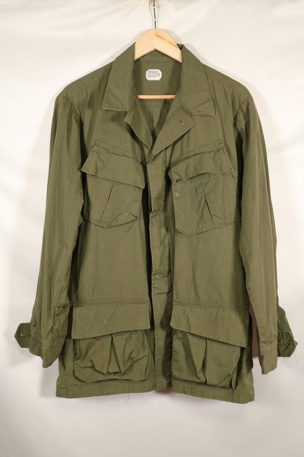 1968 Contract M-R Ripstop 4th Model Jungle Fatigue Jacket Used