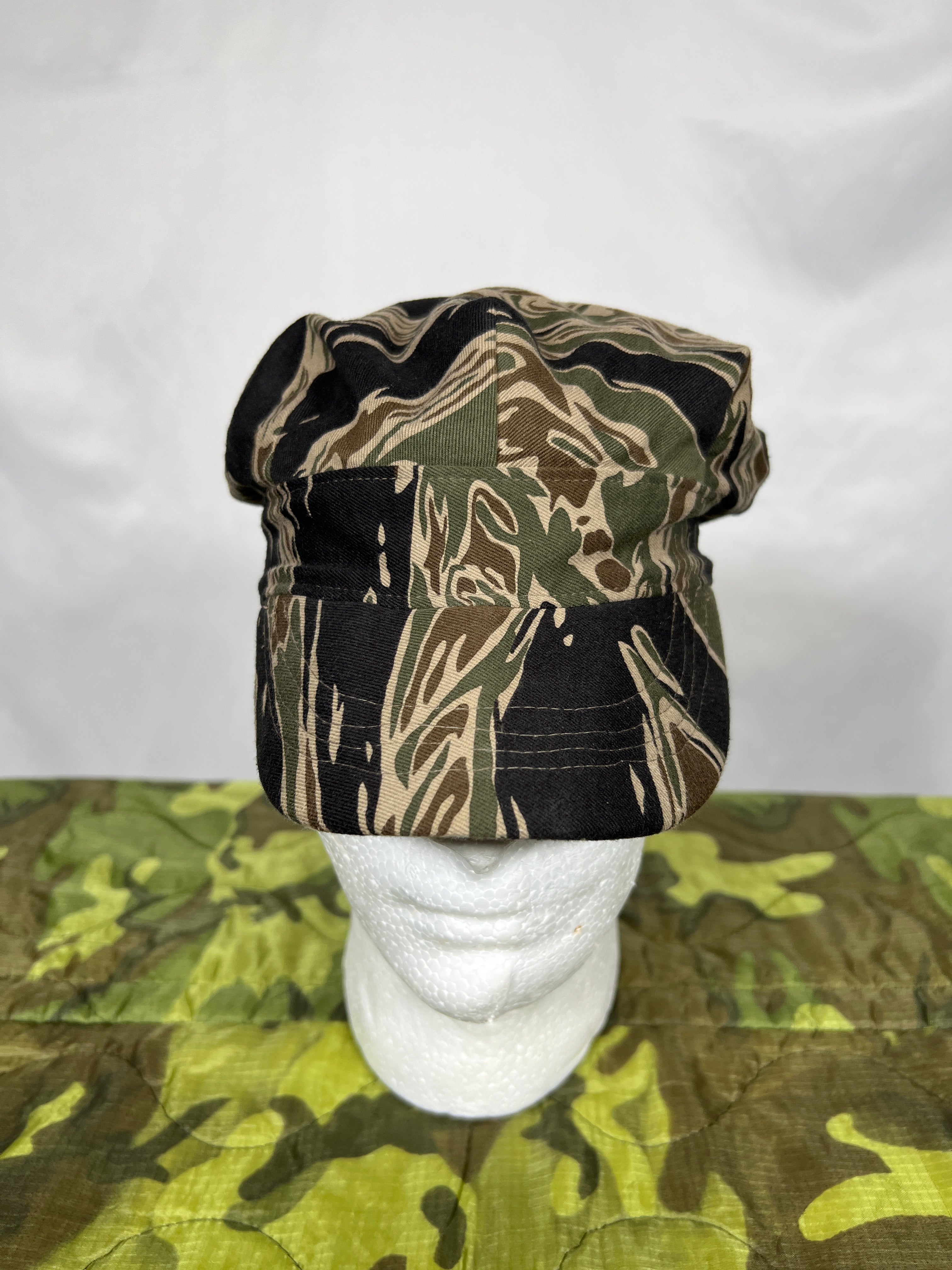  [Delivery in early March 2024]  MILITARIA 1911 Silver Tiger Stripe CIDG Patrol Hat MADE IN JAPAN