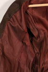Circa 1943-45 US Navy AN-J-3a flight jacket, rare, good condition, used.