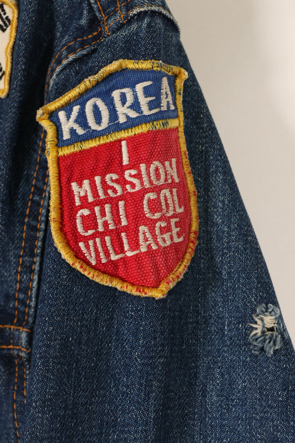 Late 1970s, U.S. Air Force The 12th Commandment Tour Jacket, Levis 70505 Big E, Used
