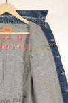 Late 1970s, U.S. Air Force The 12th Commandment Tour Jacket, Levis 70505 Big E, Used