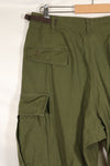 Circa 1967 L-R Non Rip 3rd Model Jungle Fatigue Pants, good condition, used.
